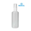 Butelka Plastik BiałaMatowa 100 ml + Atomizer Biały MEDICAL